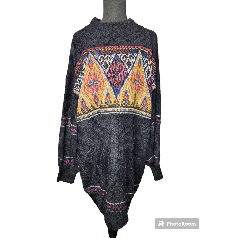 Modcloth Aztec Sweater Dress